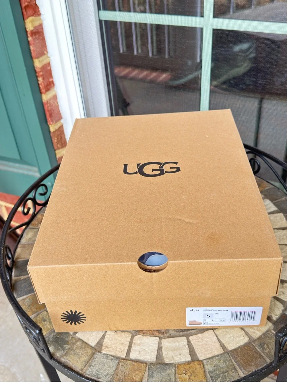 UGG Big Kids' Classic Ultra Mini Platform Boots - Sand